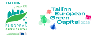 Euroopa rohelise pealinna logo inglise keeles