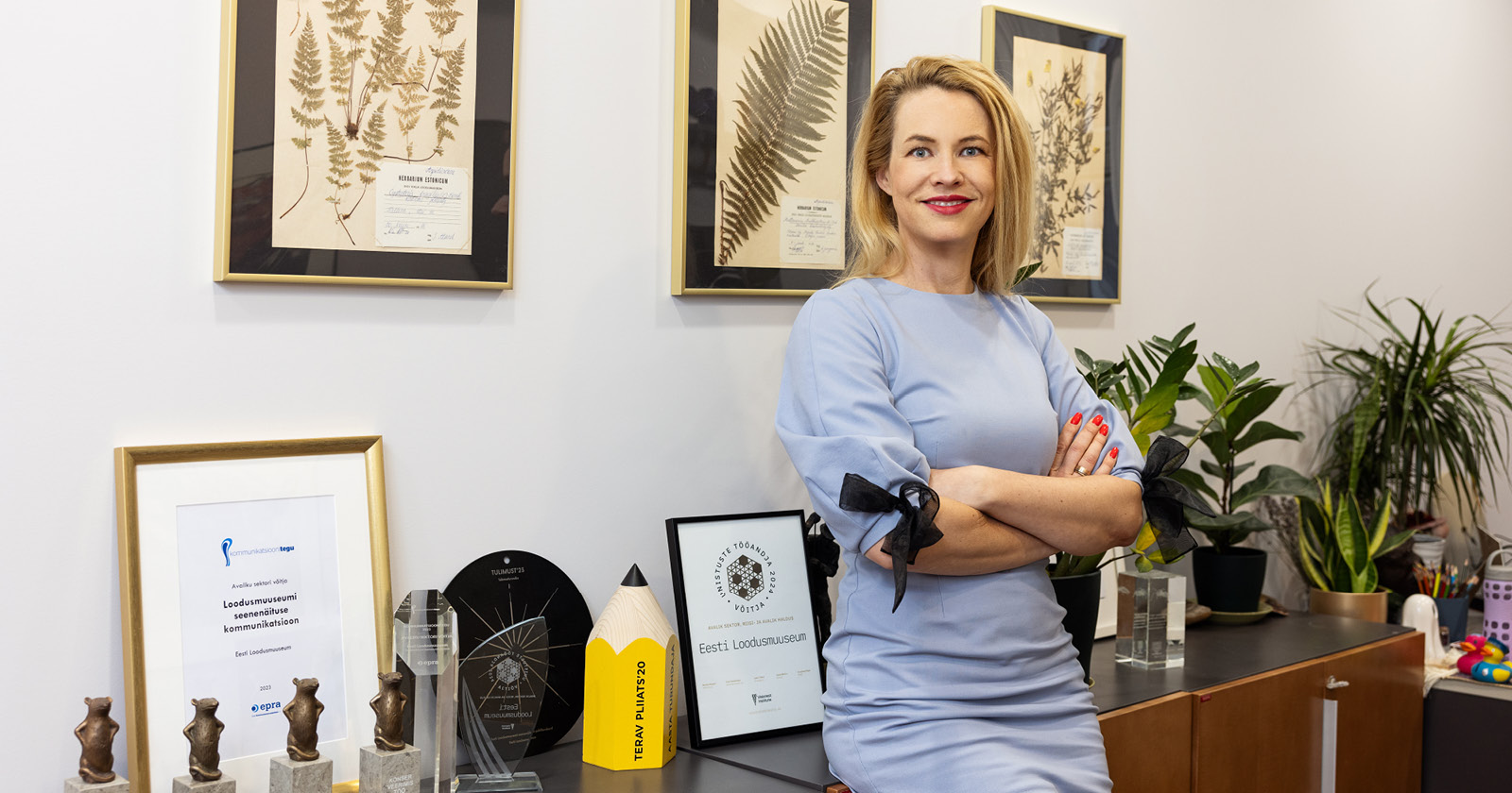 Loodusmuuseumi direktor Heidi Jõks
